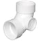 Charlotte Pipe And Foundry Charlotte Pipe Schedule 40 3 in. Hub X 3 in. D Hub PVC Elbow 1 pk PVC00300S0800 - alternate 1